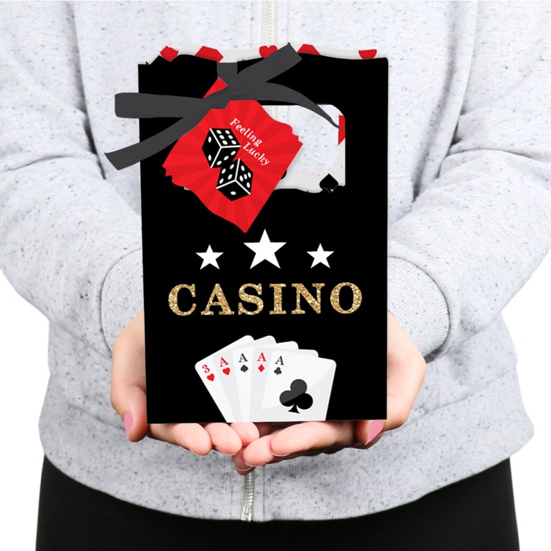 Las Vegas Casino Party Favor Boxes Set of 12 Etsy