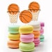 24 Pc. Small Nothin' but Net - Basketball DIY Shaped Paper Cut Outs ...
