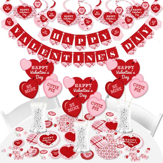 Conversation Hearts Valentine S Day Party Supplies Banner