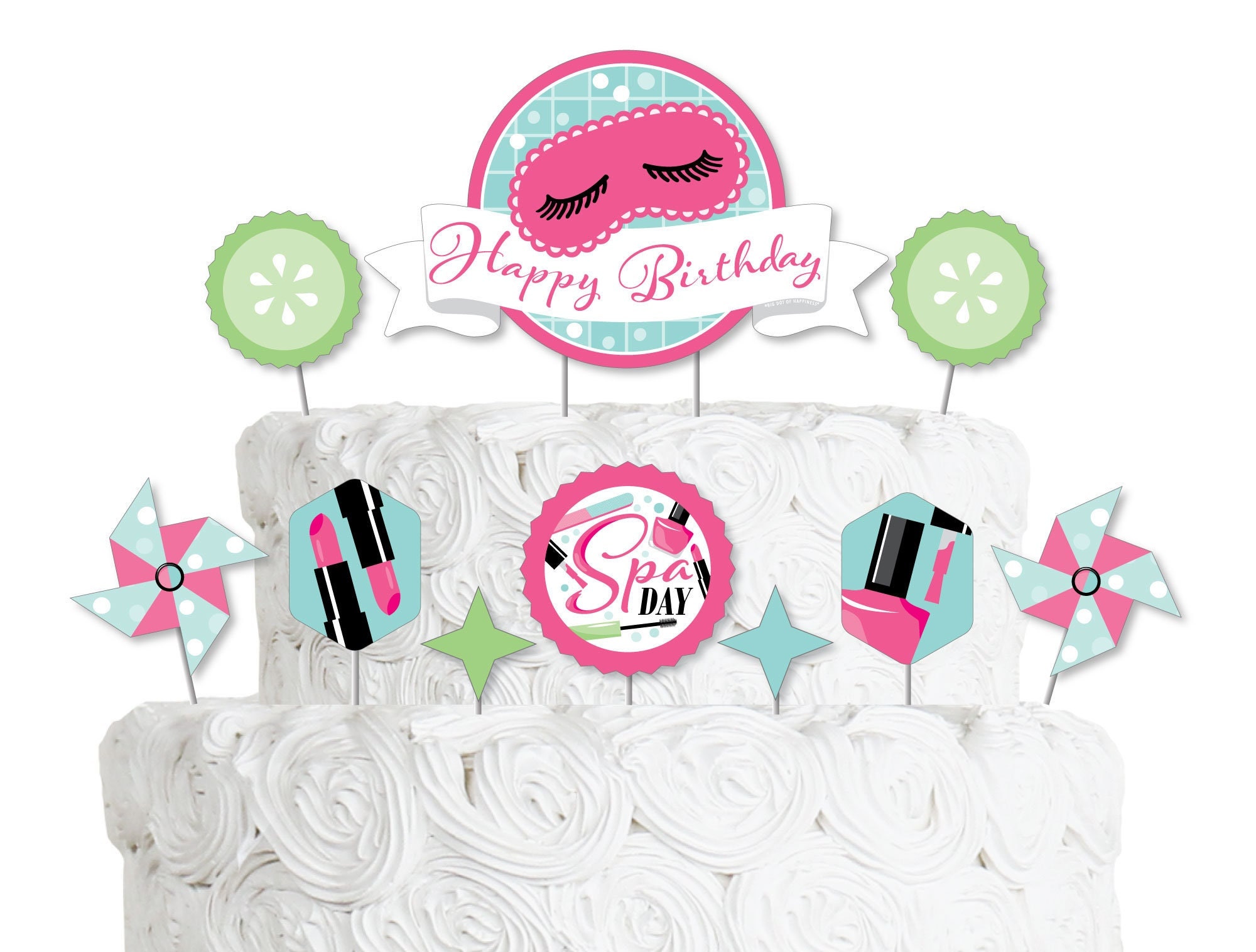 Gâteau D'anniversaire De 3 Ans Avec Bougies Allumées Et Bannière D