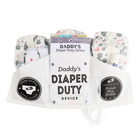 First Time Dad Gift Daddy S Diaper Duty Device Baby Shower Gift First Time Dad Gift Daddy S Diaper Duty Device Baby Shower Gift