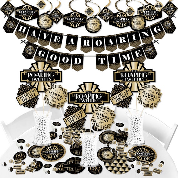 Roaring 20s Decorations Kit