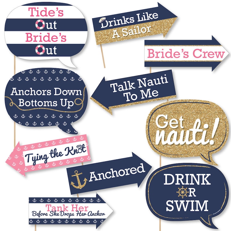 Funny Bachelorette Party Last Sail Before The Veil Photo