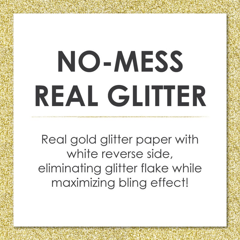 Christmas Cactus Party Confetti Set of 24 No-Mess Real Gold Glitter Cut-Outs Gold Glitter Cactus Gold Glitter Cactus shapes