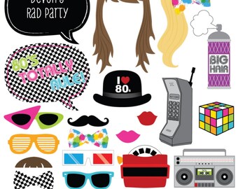 80's Photo Booth - Etsy