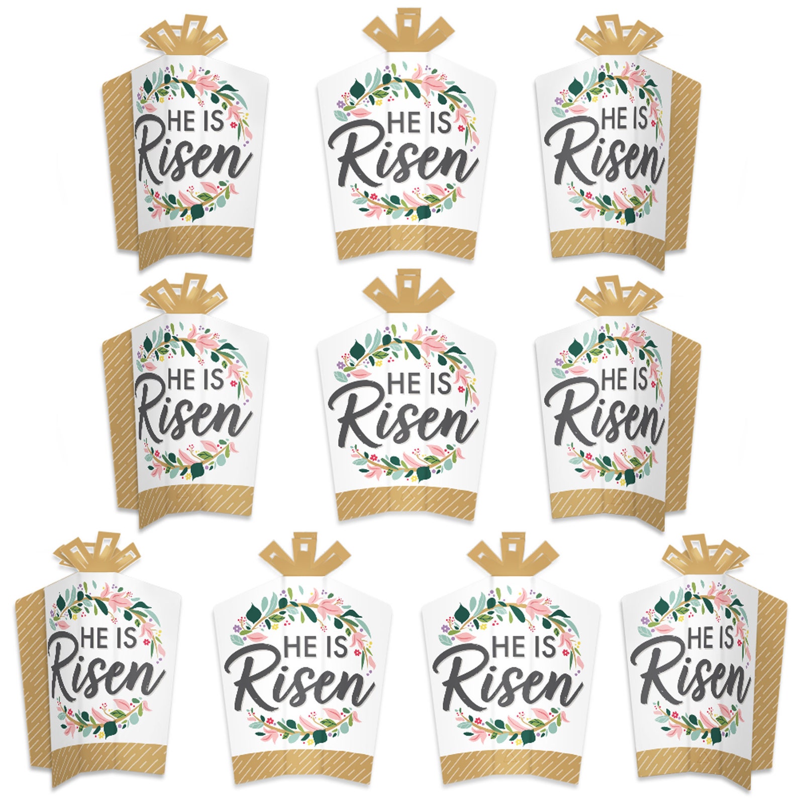 Religious Easter Table Decorations Christian Holiday Party Etsy