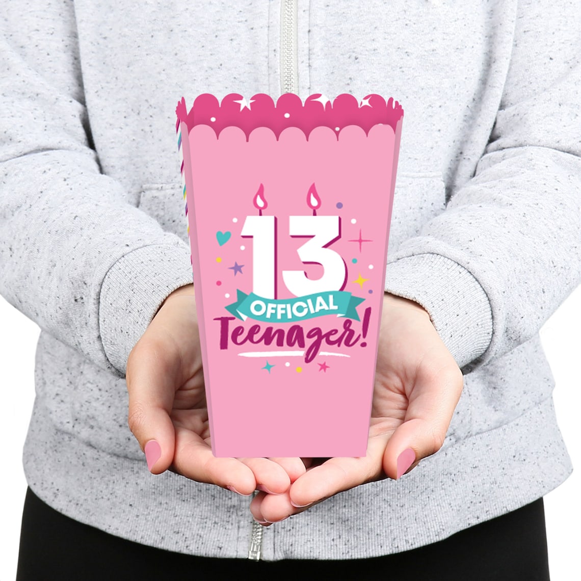 Girl 13th Birthday Official Teenager Birthday Party Favor Etsy