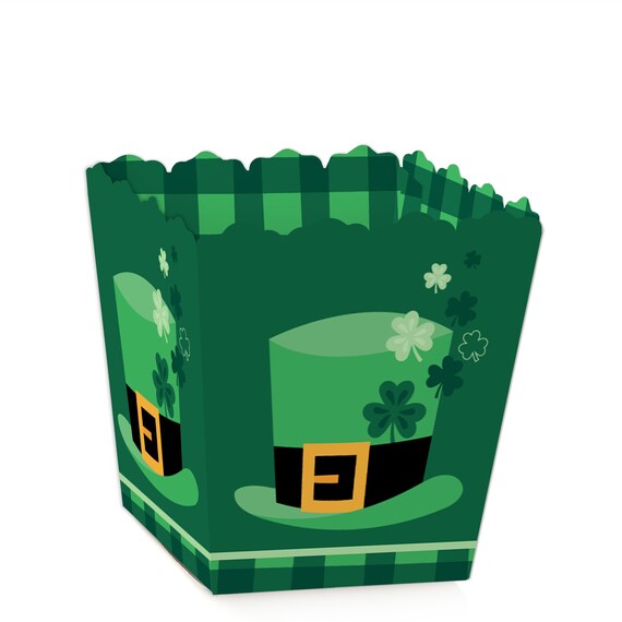 Shamrock St. Patrick’s Day - Party Mini Favor Boxes - Saint Patty’s Day Party Treat Candy Boxes - Set of 12 Il_570xn