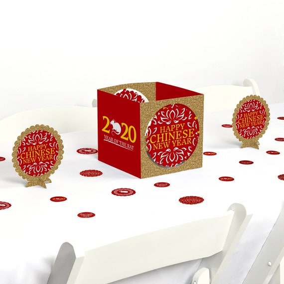 Chinese New Year Centerpiece Table Decoration Kit 2020 Year