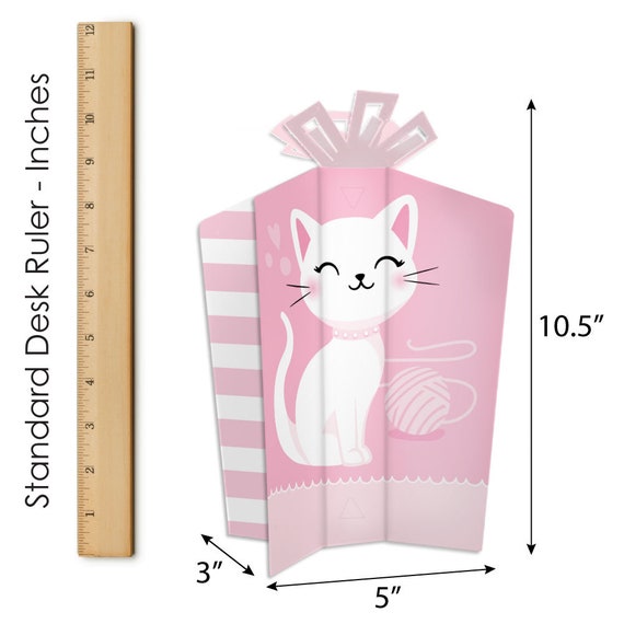 Big Dot of Happiness Purr-fect Kitty Cat - Candy Bar Wrapper