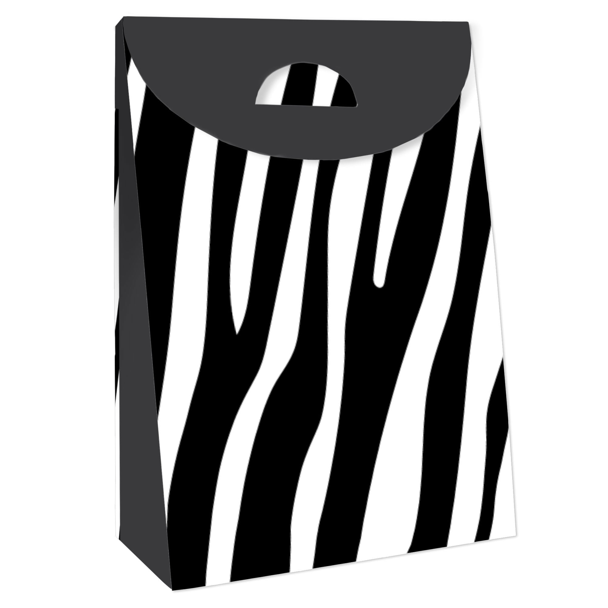 Zebra Print Safari Gift Favor Bags Party Goodie Boxes Set of Zebra Print Safari Gift Favor Bags Party Goodie Boxes Set of