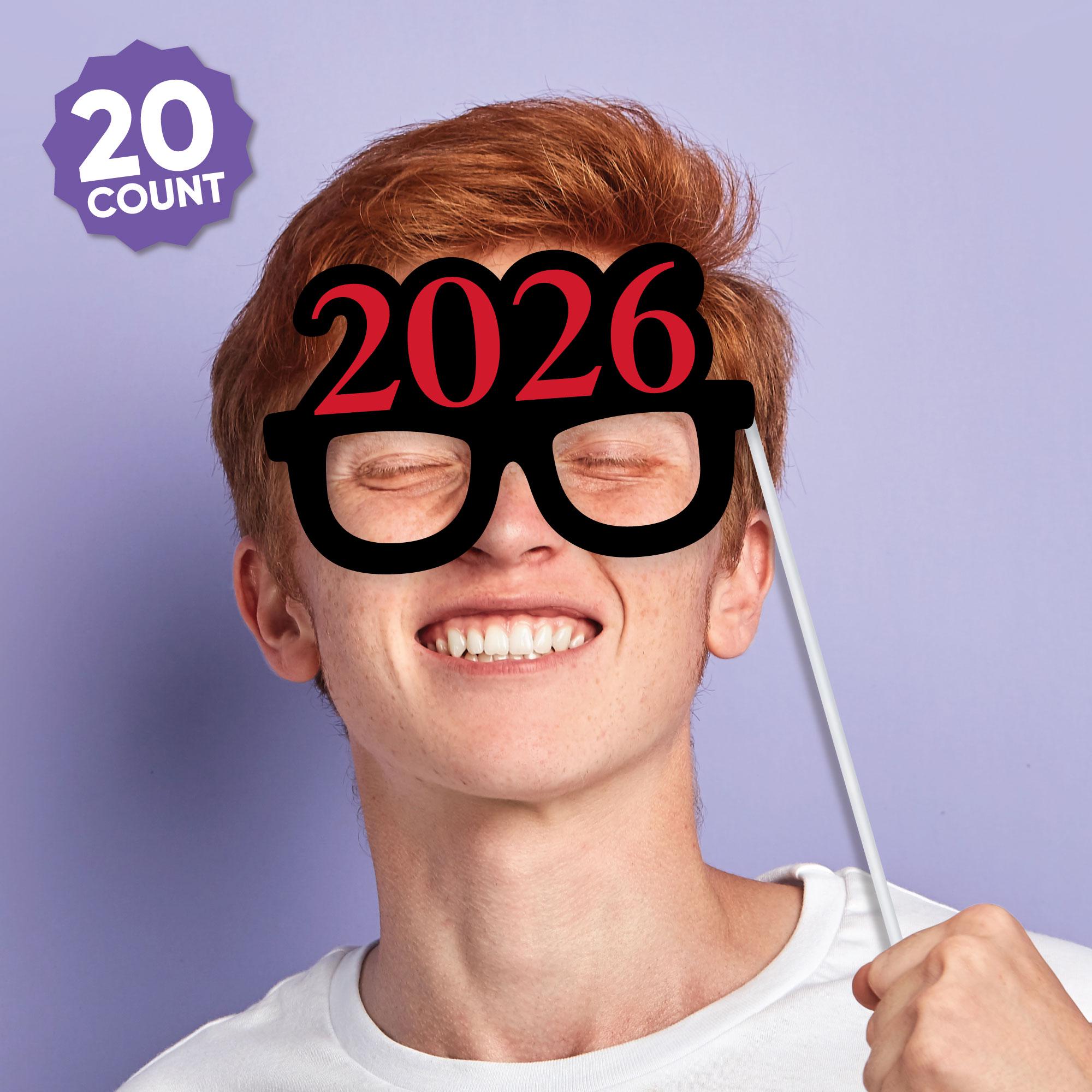 Red Props Red Grad Photo Booth Props Kit - Best is yet to Come - 2026 Graduation ...