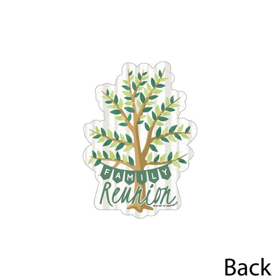 Family Tree Reunion Diy Decorations Party Essentials Tree Etsy