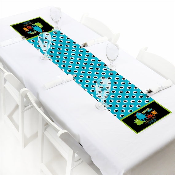 Monster Bash Petite Table Runner Custom Little Monster Baby