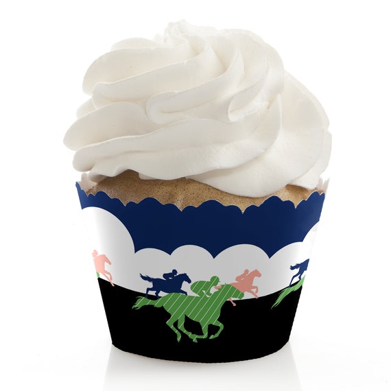 Kentucky Horse Derby Cupcake Wrappers Horse Race Party