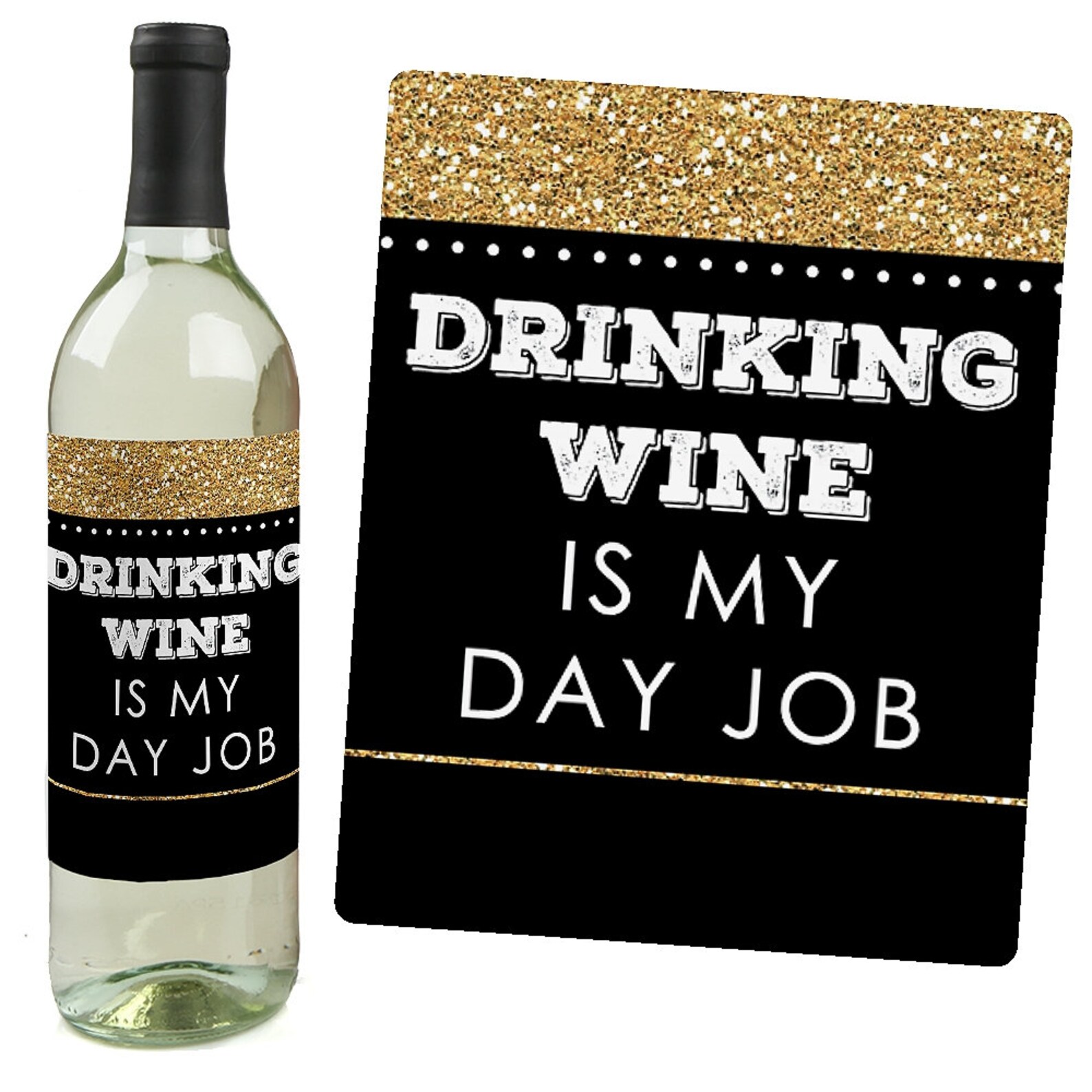 Happy Retirement Wine Bottle Sticker Labels Retirement Party Gifts for