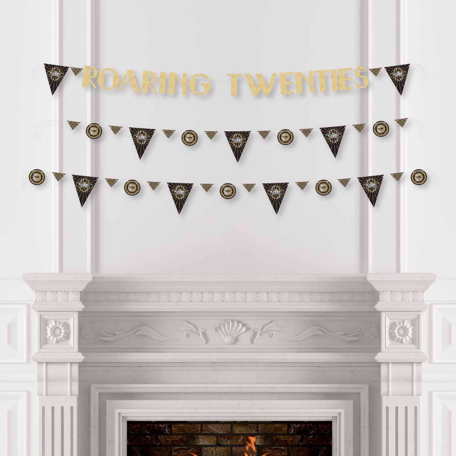 Roaring 20's 1920's Party Letter Banner Decoration | Etsy
