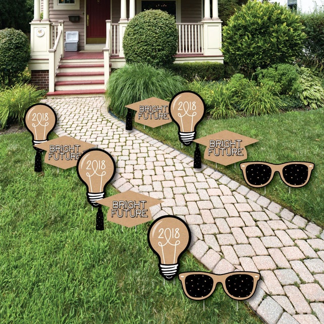 Graduation Grad Cap Light Bulb Sunglasses Shaped Outdoor Image 0