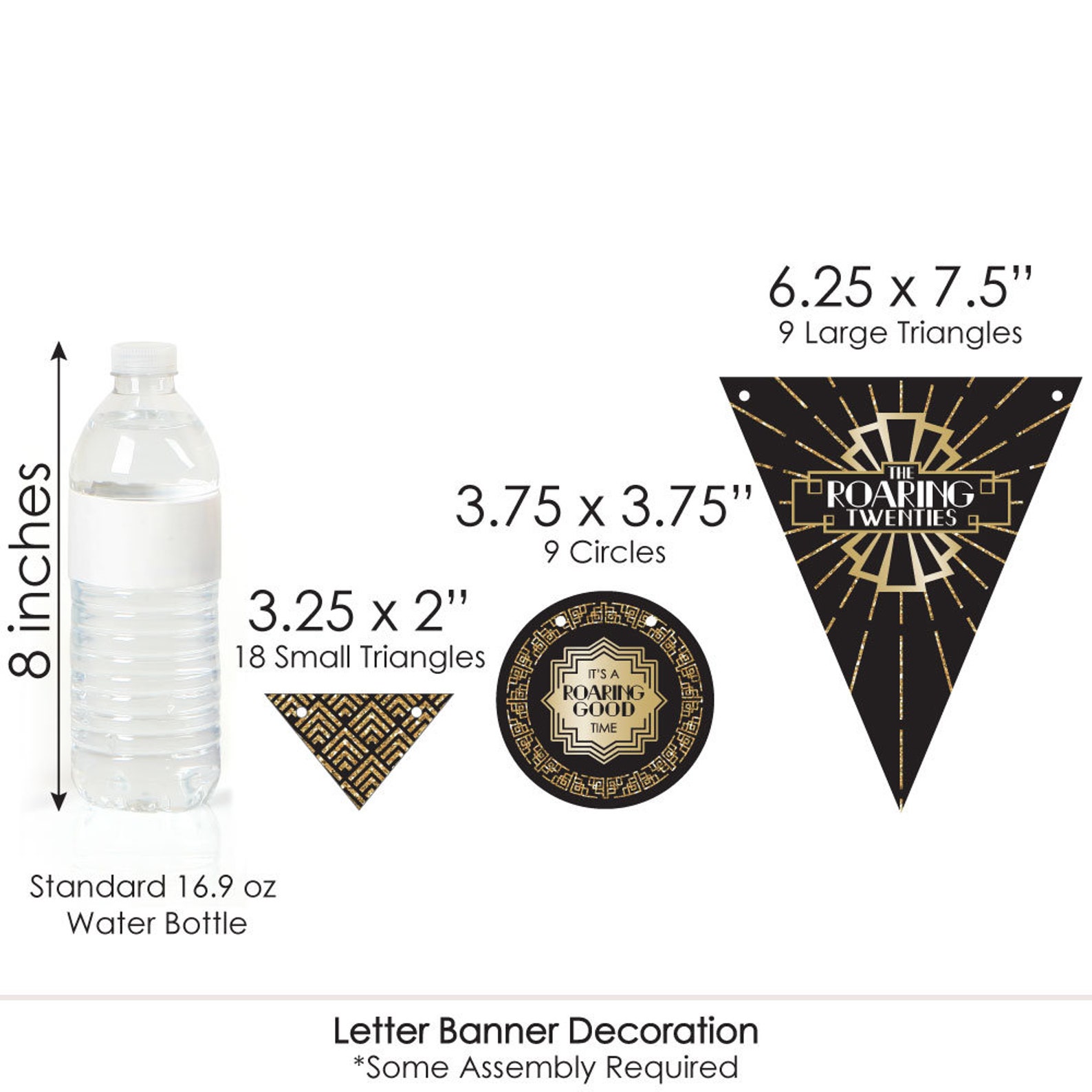 Roaring 20's 1920's Party Letter Banner Decoration - Etsy