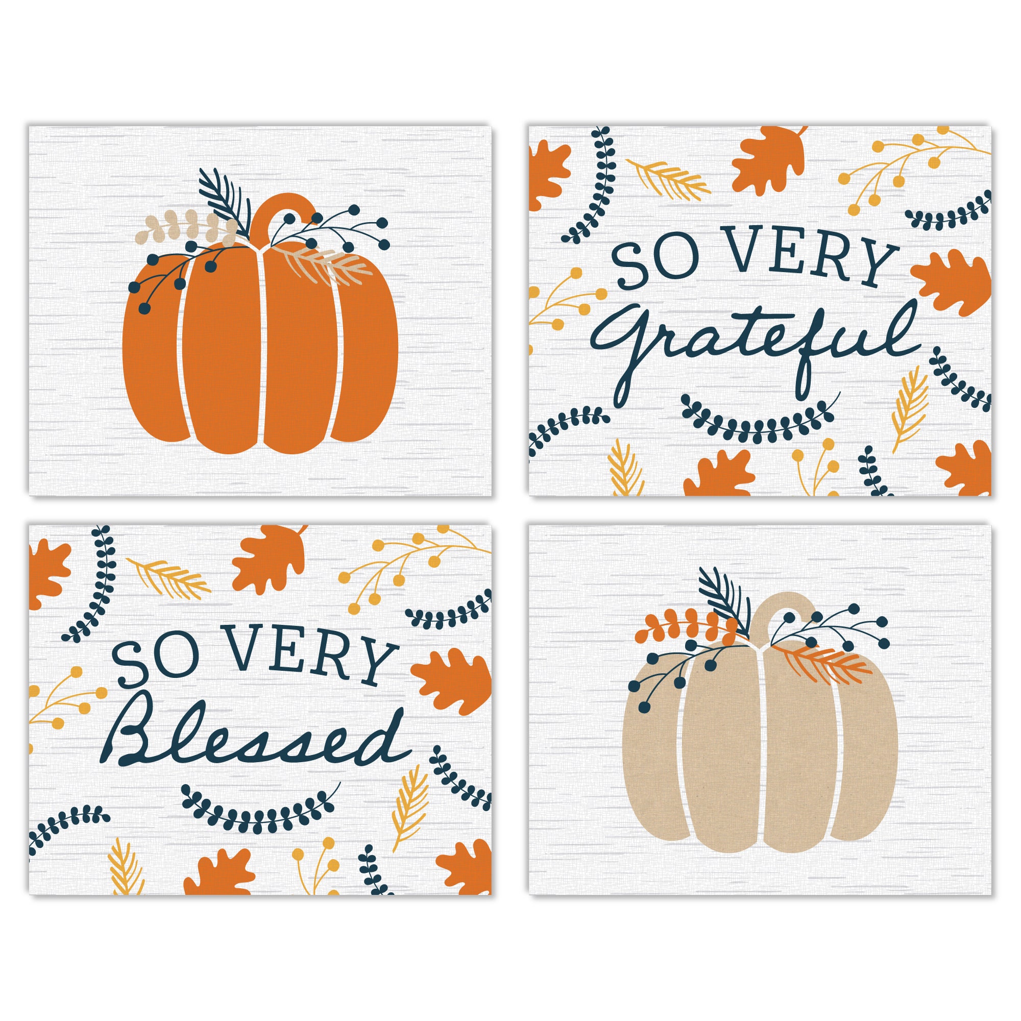 Big Dot of Happiness Happy Thanksgiving - Fall Harvest Party Game