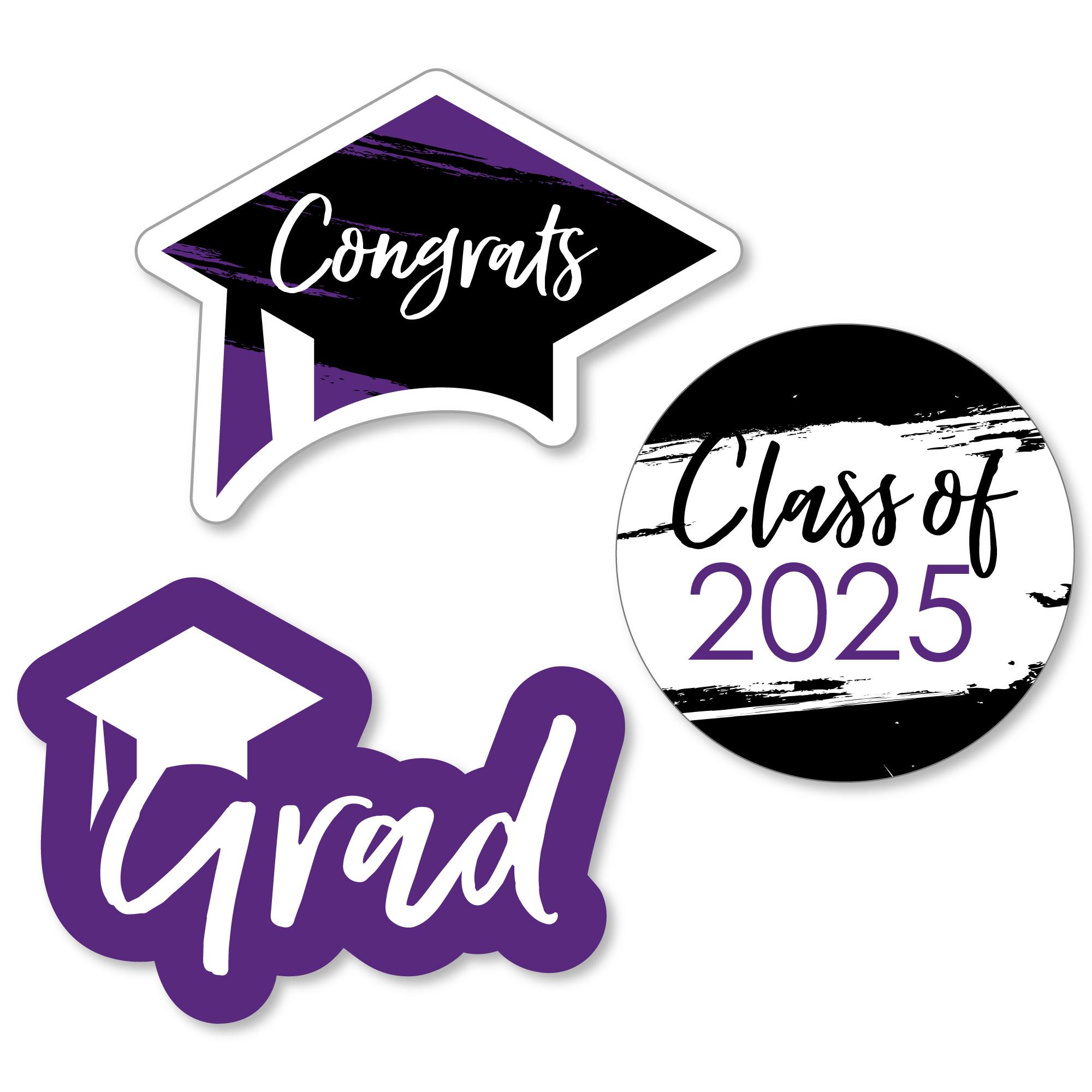 Purple 'Best Is Yet To Come' Graduation Advice Cards - Set Of 20