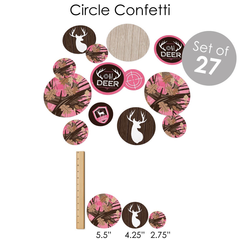 Big Dot Of Happiness Gone Hunting - Cupcake Decor - Deer Hunting Camo Baby Shower Or Birthday Party Cupcake Wrappers Treat Picks Kit Set Of 24