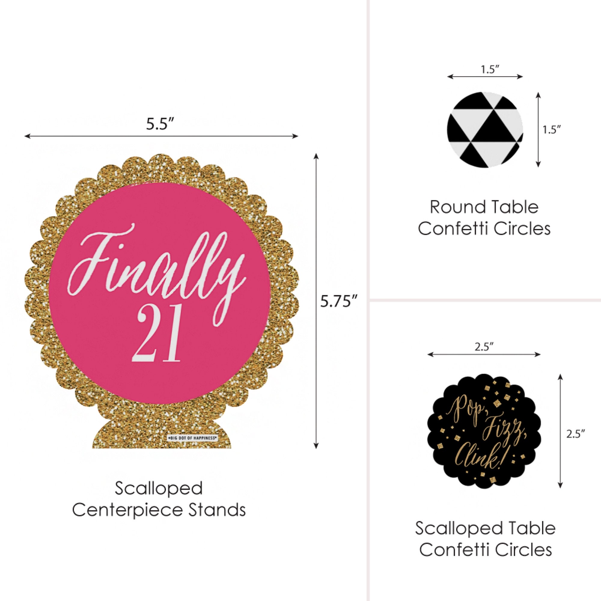 21st birthday table decorations Birthday 21st male boys surprise