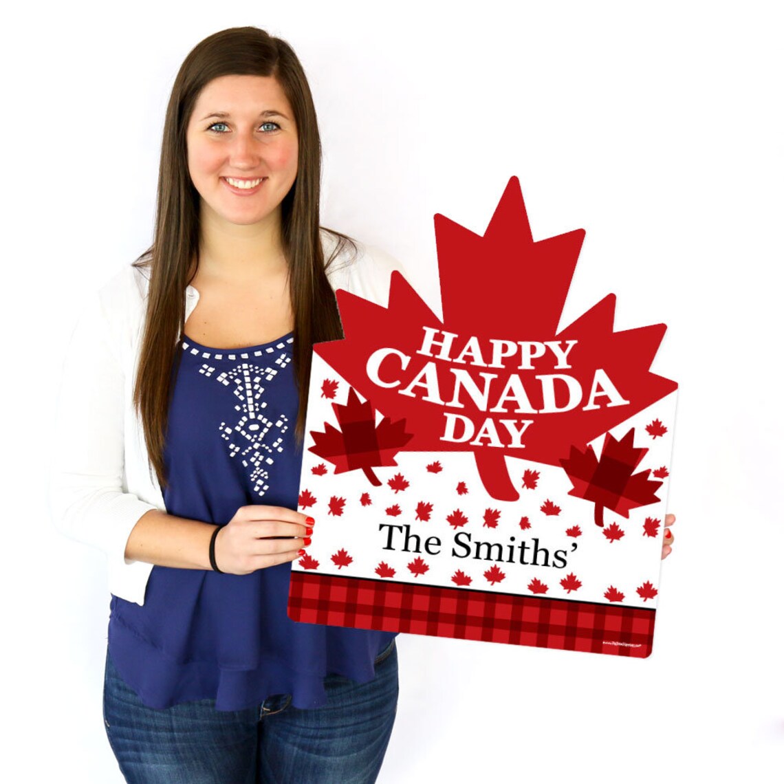 Canada Day Sign Canadian Party Outdoor Lawn Etsy