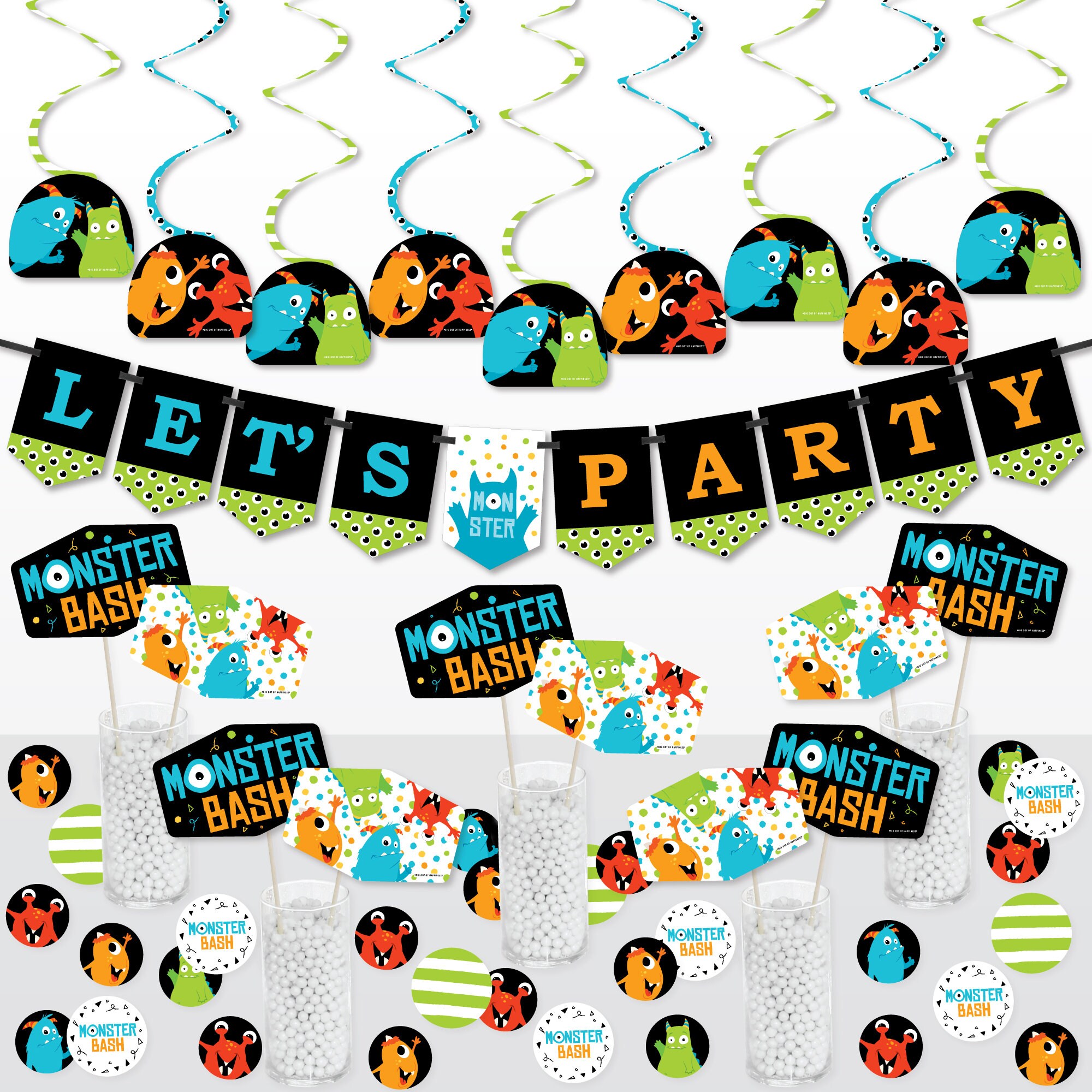Monster Bash Petite Little Monster Birthday Party Or Baby Shower Table Ru 1lhkj1fa4x その他おもちゃ Centralcampo Com Br
