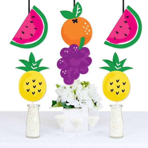 Tutti Fruity Decorations Diy Fruit Shaped Decorations Frutti