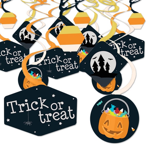 Trick or Treat Halloween Party Hanging Decor Party Decoration