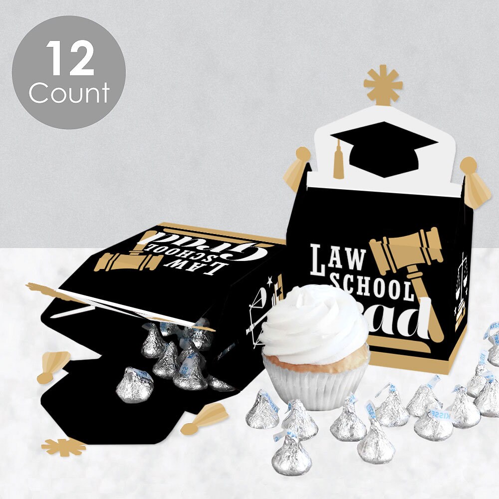 Law School Grad Treat Box Party Favors Future Lawyer Etsy