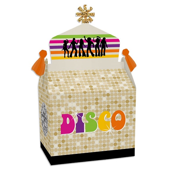 70’s Disco Treat Box Party Favors 1970s Disco Fever Party Goodie