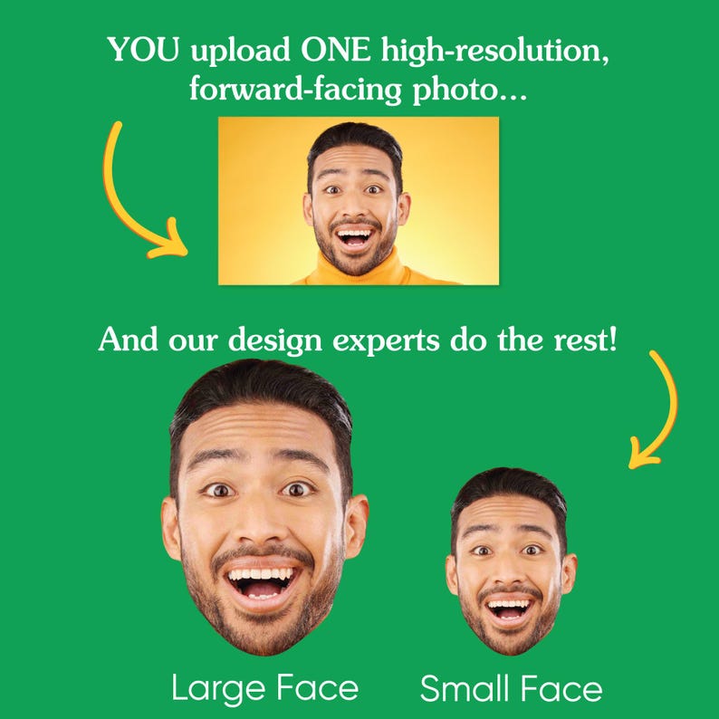 Cut Out Example Fun Face Cutout Centerpiece Sticks - Custom Photo Head Cut Out Table ...