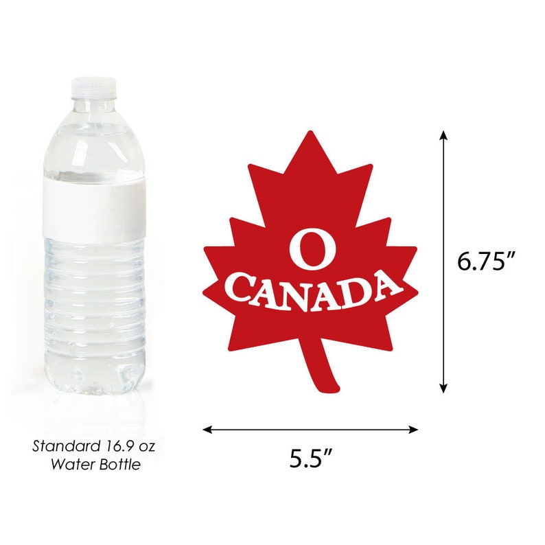 Canada Day 20 Ct Happy Canada Day Decorations Canadian Party Decor DIY Decorations Party Essentials 150th Birthday Maple Leaf