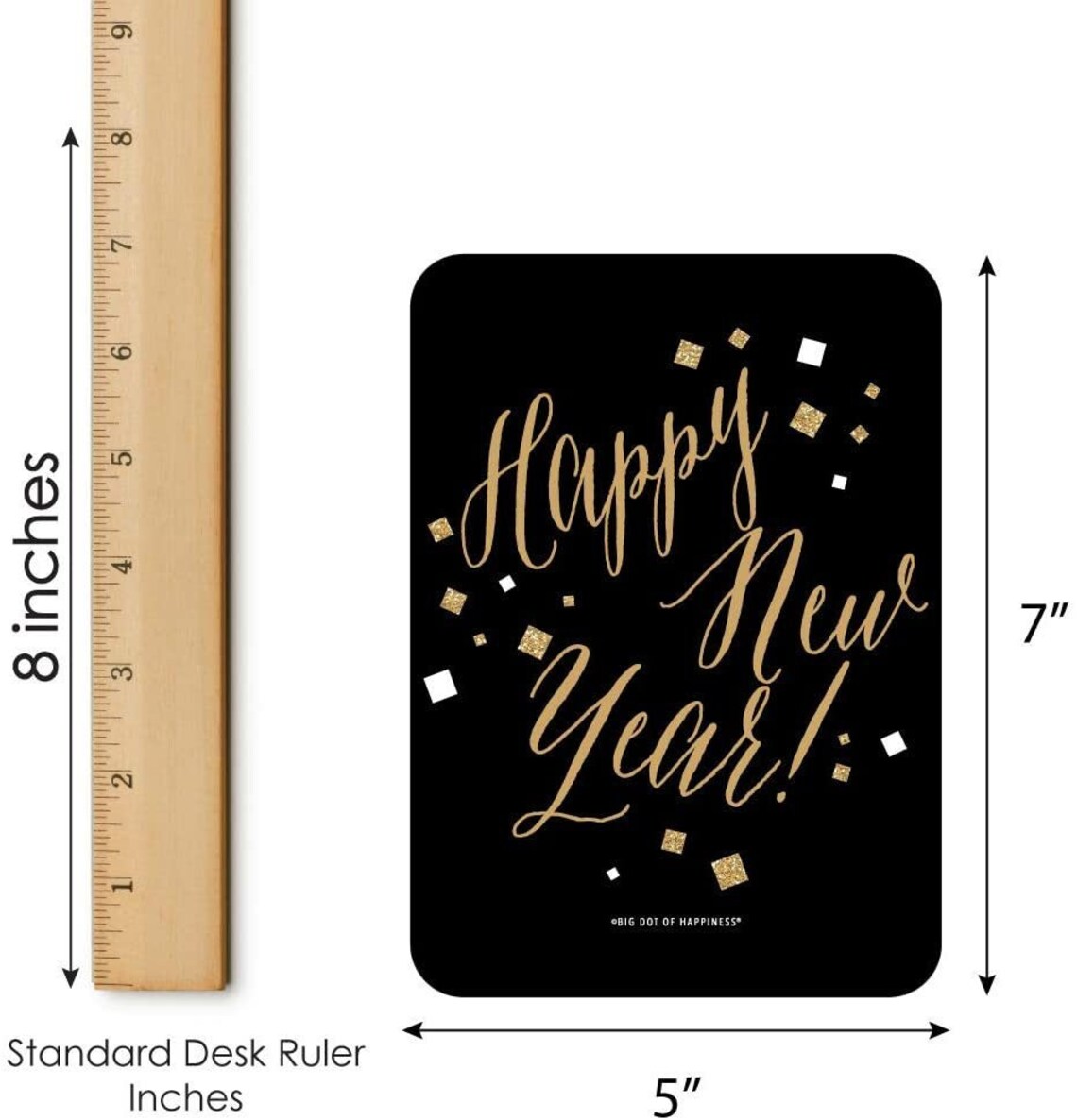 New Year’s Eve - Gold - Bar Bingo Cards and Markers - New Years Eve ...