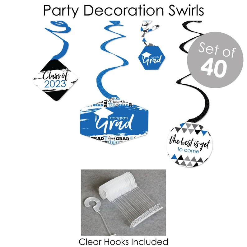 Blue Grad Best is yet to Come 2023 Royal Blue Graduation Etsy