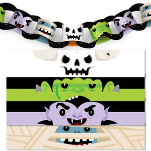 Halloween Chain Link Garland - Etsy