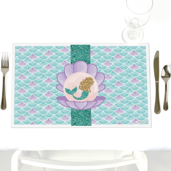 Let S Be Mermaids Party Table Decorations Baby Shower Or