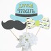 Dashing Little Man Mustache Party Centerpiece Sticks Little Man Baby ...