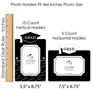 Graduation Cheers Photo Table Toppers Graduation Party Picture Centerpiece Sticks 15 Pieces image 6