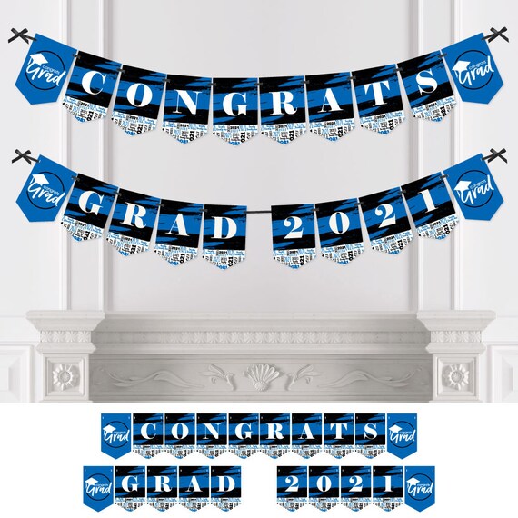 Blue Grad Best Is Yet To Come 21 Graduation Party Etsy