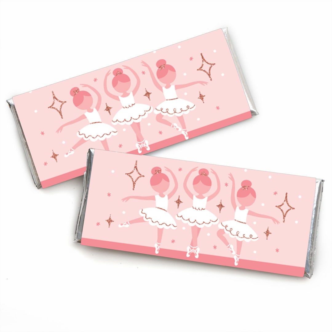 Tutu Cute Ballerina Candy Bar Wrapper Ballet Birthday Party - Etsy