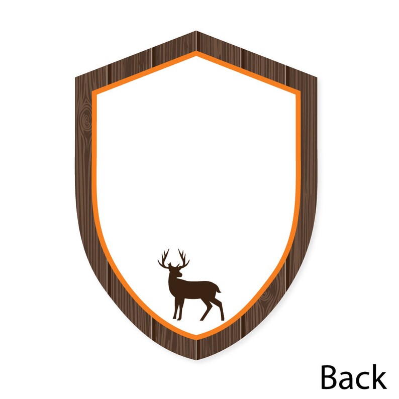 Gone Hunting Shaped Thank You Cards Deer Hunting Camo Baby - Etsy