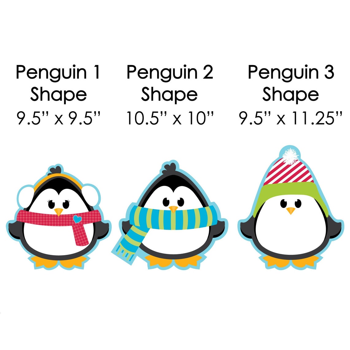 Holly Jolly Penguin Penguin Lawn Decorations Outdoor Etsy