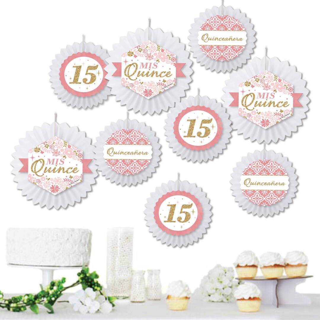 Big Dot Of Happiness Mis Quince Anos Quinceanera Sweet 15 Birthday ...