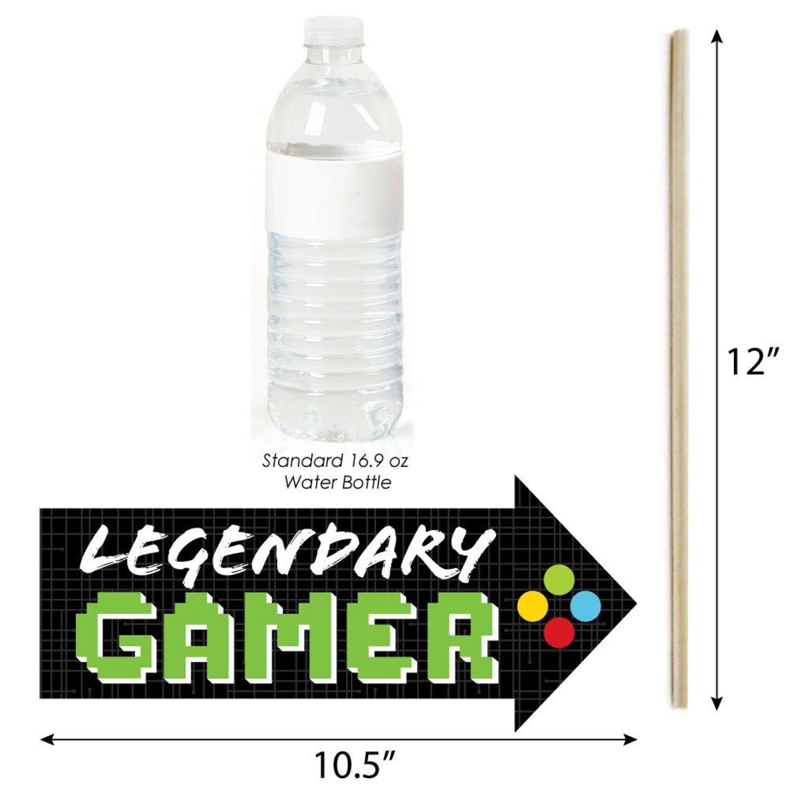 Funny Game Zone Pixel Video Game Party or Birthday Party Etsy