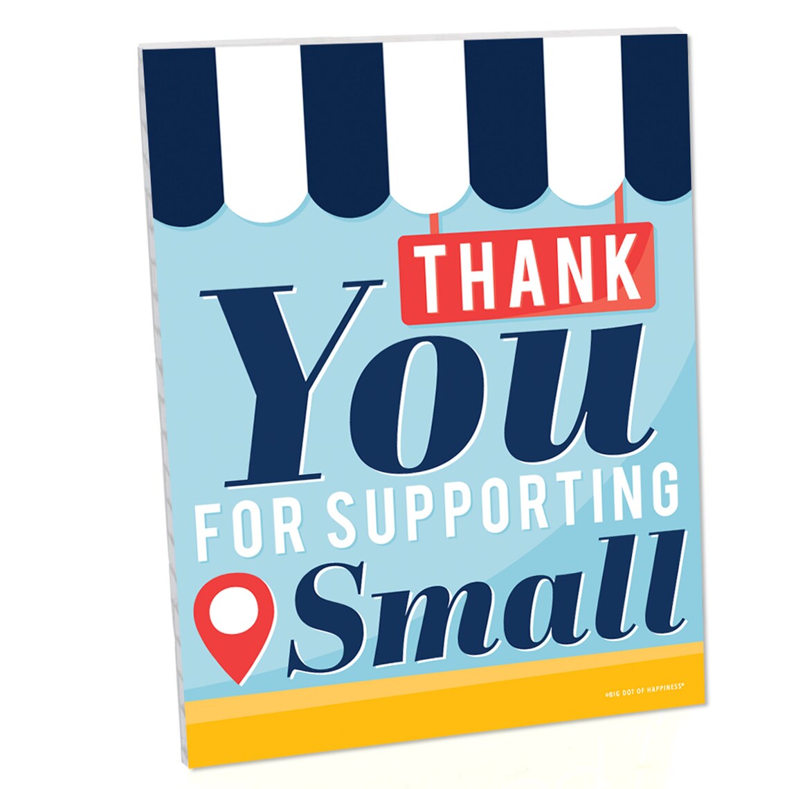 Support Small Business Sign Thank You Decorations Printed | Etsy