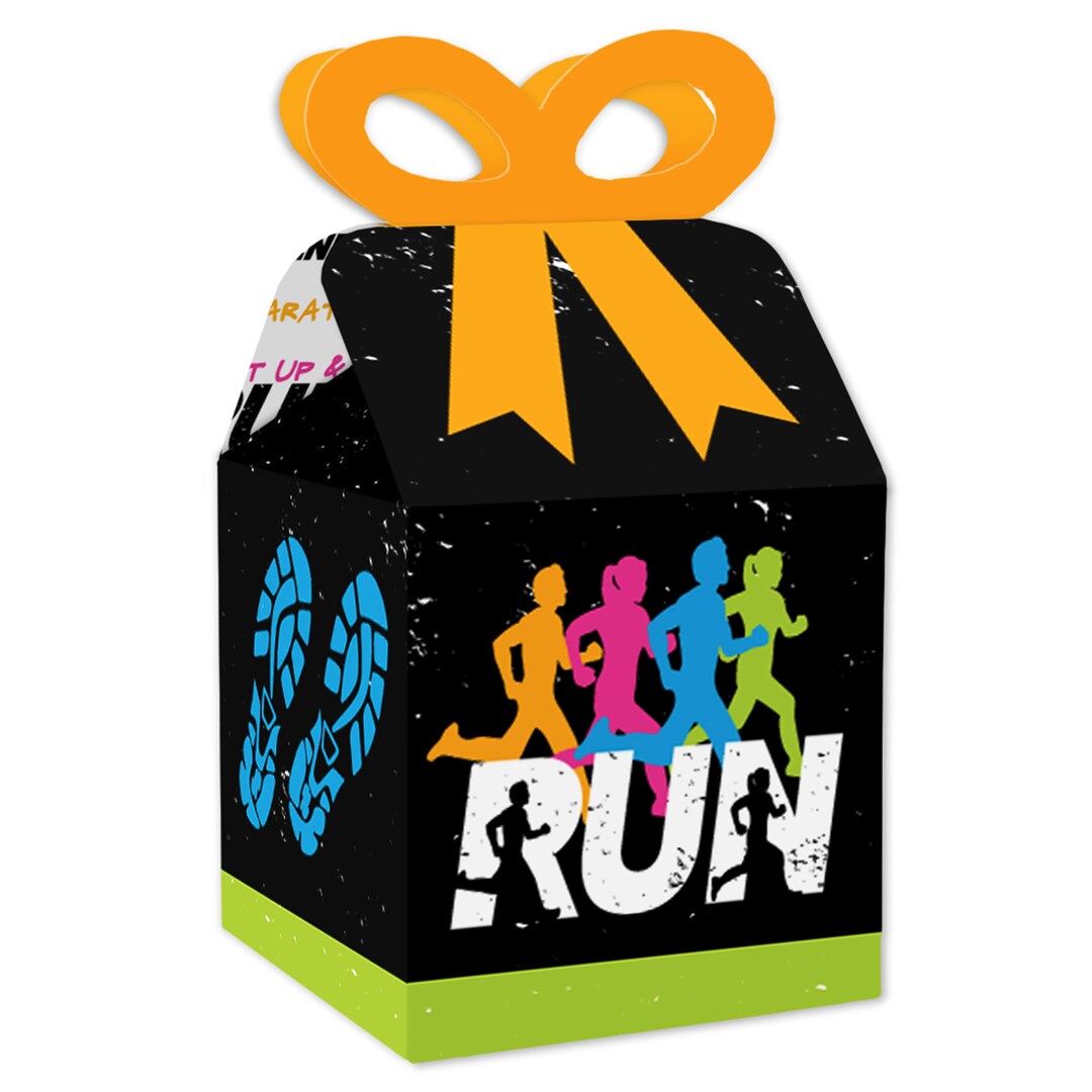 Big Dot Of Happiness Running Party Centerpiece Sticks - Track, Cross Country, Marathon Decor, Set Of 15