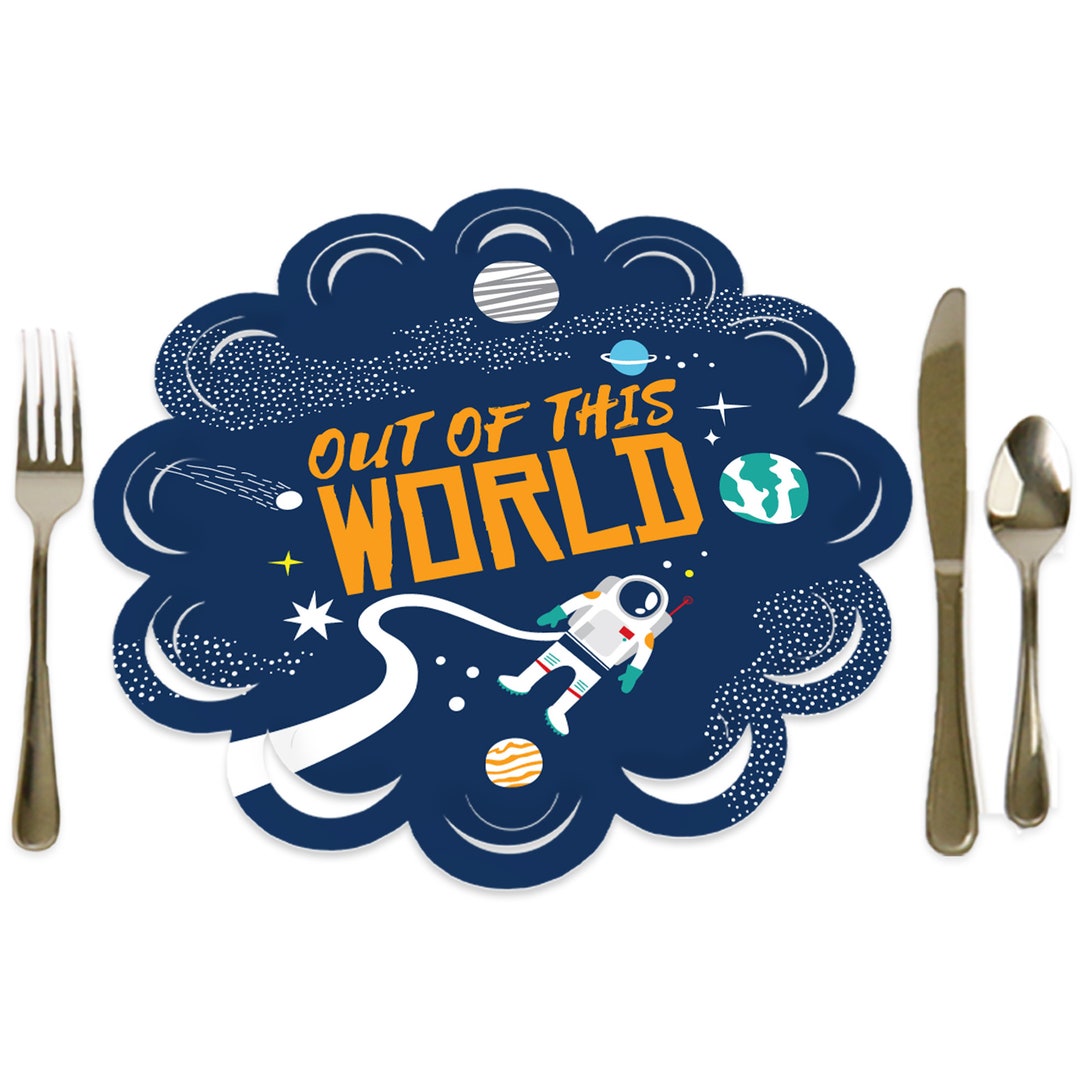 Blast off to Outer Space - Rocket Ship Baby Shower or Birthday Party ...